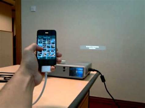 iphone hook up to projector